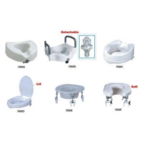 Raised Toilet Seat 7060B/C/D